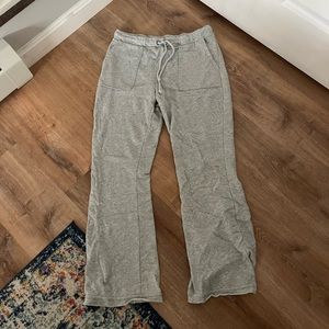 Aerie Flare Gray Sweatpants
